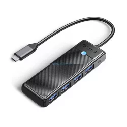   Orico PAPW4A-C3 USB-A hub dokkolóállomás 4x USB-A 3.0 - Fekete