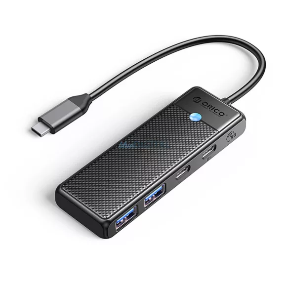 Hub USB-C Orico PAPW2AC-C3 dokkolóállomás 2x USB-A 3.0 + 2x USB-C 3.0 - fekete