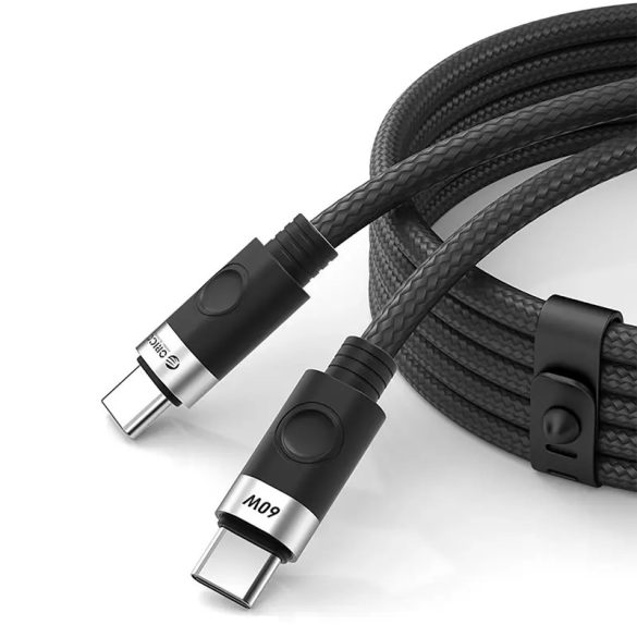 Orico CDX Type-C - Type-C kábel 60W 3A 1m - fekete