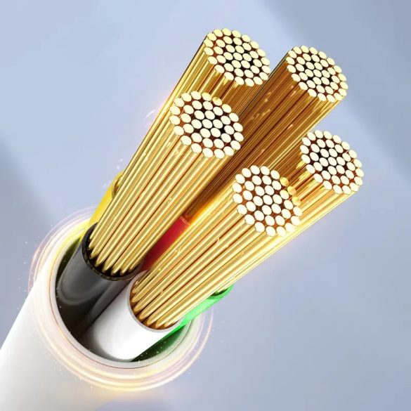 Orico CDX Type-C - Type-C kábel 60W 3A 1m - fehér