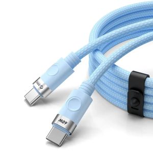 Orico CDX Type-C - Type-C kábel 60W 3A 1m - kék