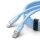 Orico CDX Type-C - Type-C kábel 60W 3A 1m - kék Orico CDX Type-C - Type-C kábel 60W 3A 1m - kék