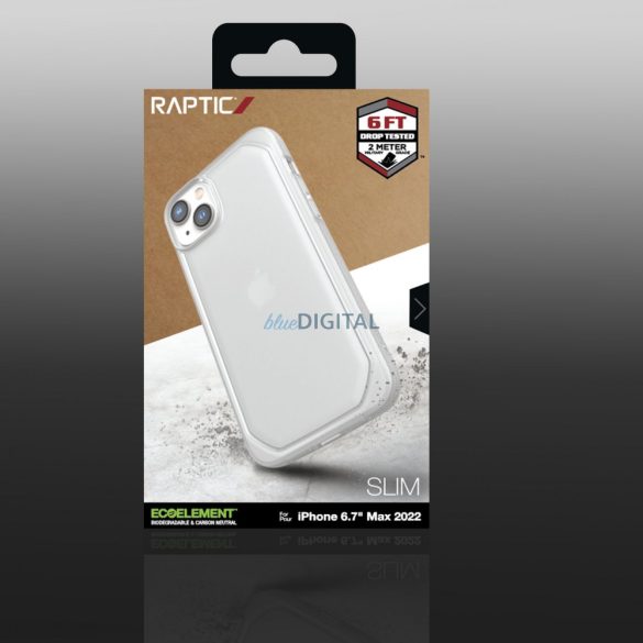 Raptic Slim tok iPhone 14 hátlap átlátszó