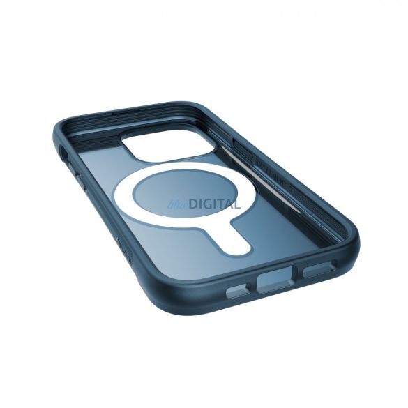 Raptic Clutch tok iPhone 14 Pro MagSafe hátlapi borítással kék