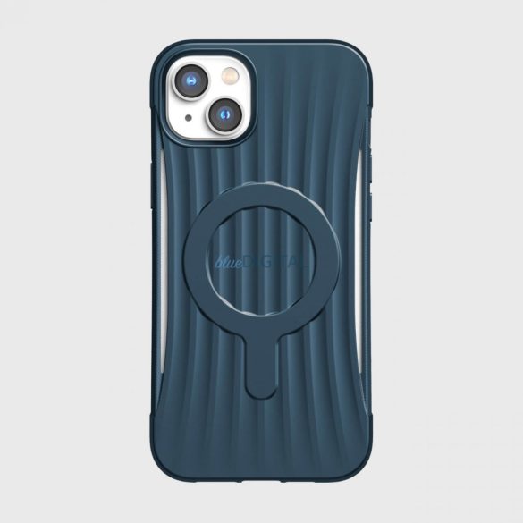 Raptic Clutch tok iPhone 14 Plus MagSafe hátlapi borítással kék