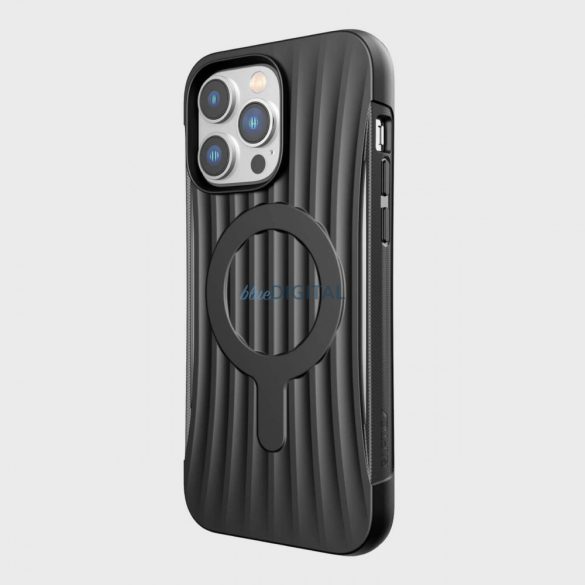 Raptic Clutch Case iPhone 14 Pro Max tok MagSafe hátlapi borítással fekete