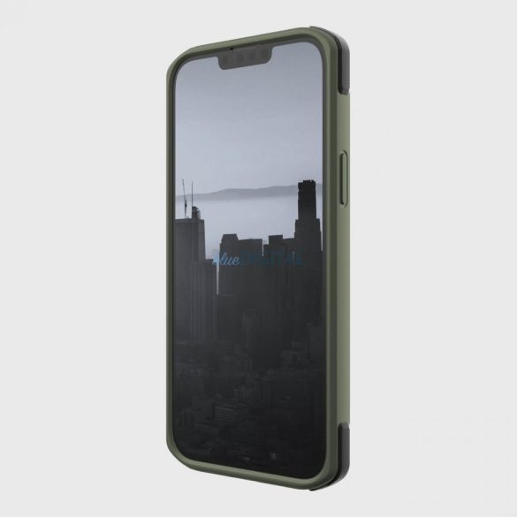 Raptic Secure Case iPhone 14 tok MagSafe páncélozott borítással zöld