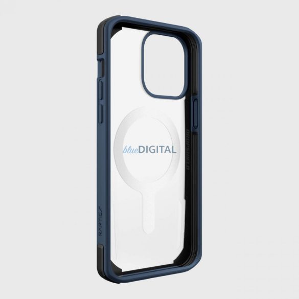 Raptic Secure tok iPhone 14 Pro készülékhez MagSafe páncélozott borítással kék