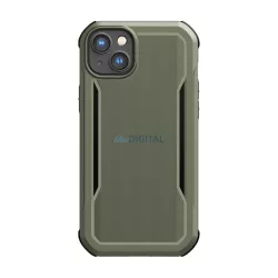   Raptic Fort Case iPhone 14 tok MagSafe páncélozott borítással zöld