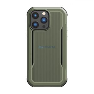 Raptic Fort Case iPhone 14 Pro tok MagSafe páncélozott borítással zöld