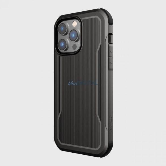 Raptic Fort Case iPhone 14 Pro tok MagSafe páncélozott borítással fekete