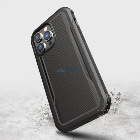 Raptic Fort Case iPhone 14 Pro tok MagSafe páncélozott borítással fekete