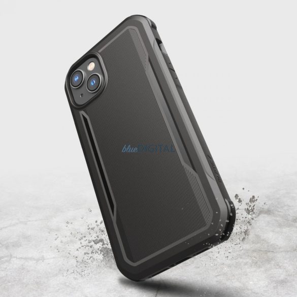 Raptic Fort Case iPhone 14 Plus tok MagSafe páncélozott borítással fekete