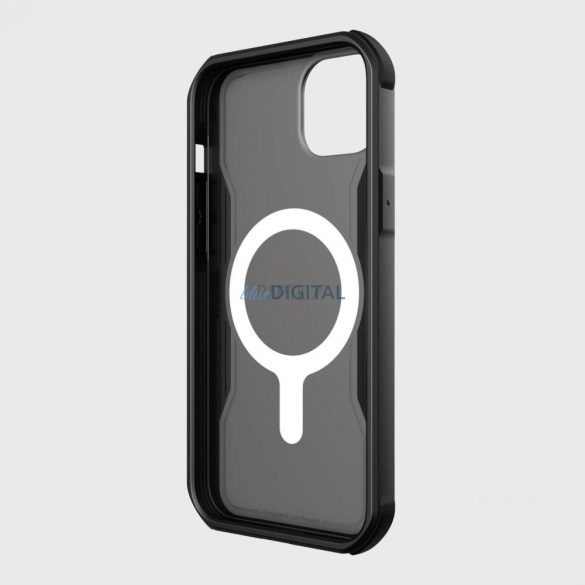 Raptic Fort Case iPhone 14 Plus tok MagSafe páncélozott borítással fekete