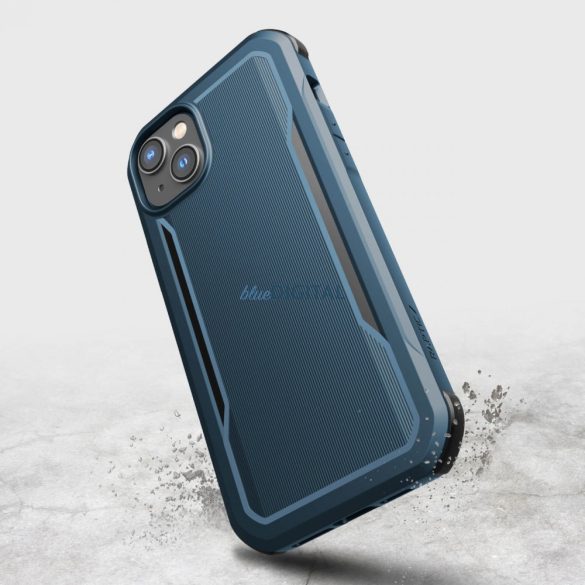 Raptic Fort Case iPhone 14 Plus tok MagSafe páncélozott kék borítással