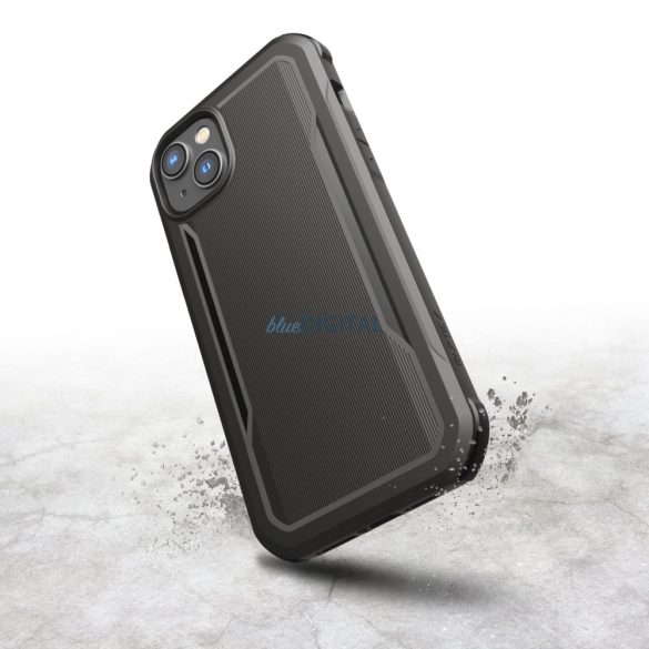 Raptic Fort Case iPhone 14 Pro Max tok MagSafe páncélozott borítással fekete