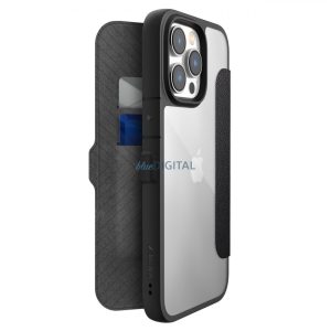 Raptic X-Doria Urban Folio tok iPhone 14 Pro Max flip cover fekete