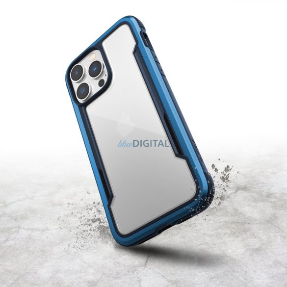 Raptic Shield tok iPhone 14 Pro Max páncélozott borítás kék