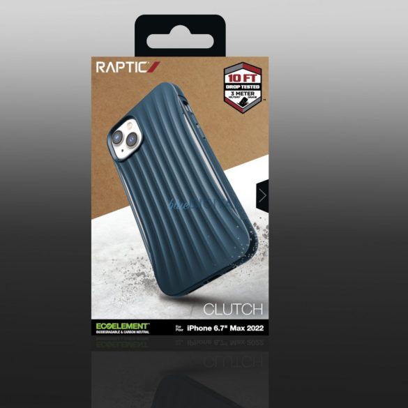 Raptic Clutch tok iPhone 14 Plus hátlap kék