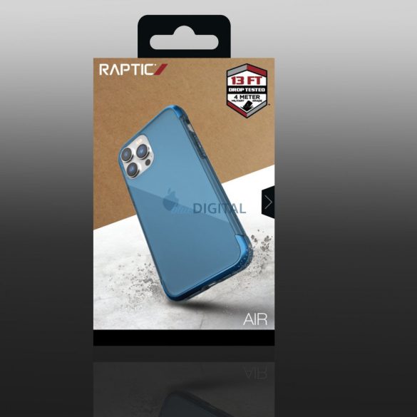 Raptic X-Doria Air tok iPhone 14 Pro Armor tok kék