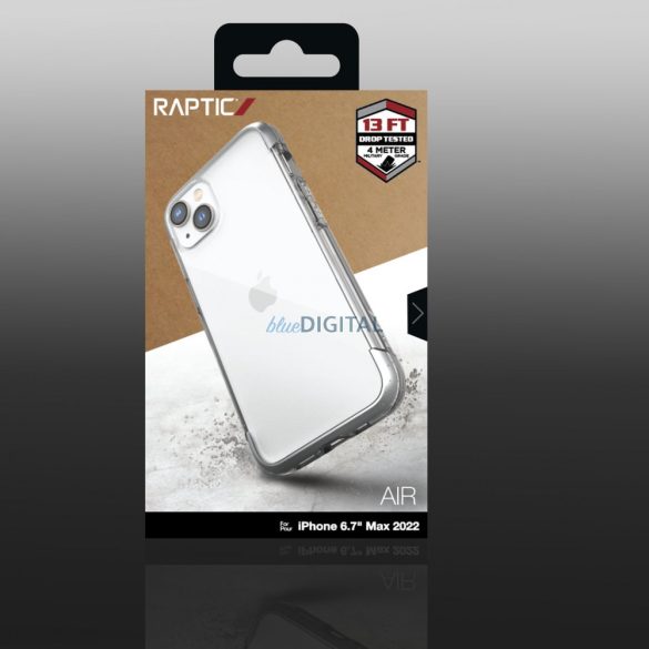 Raptic X-Doria Air tok iPhone 14 Plus Armor tok ezüst