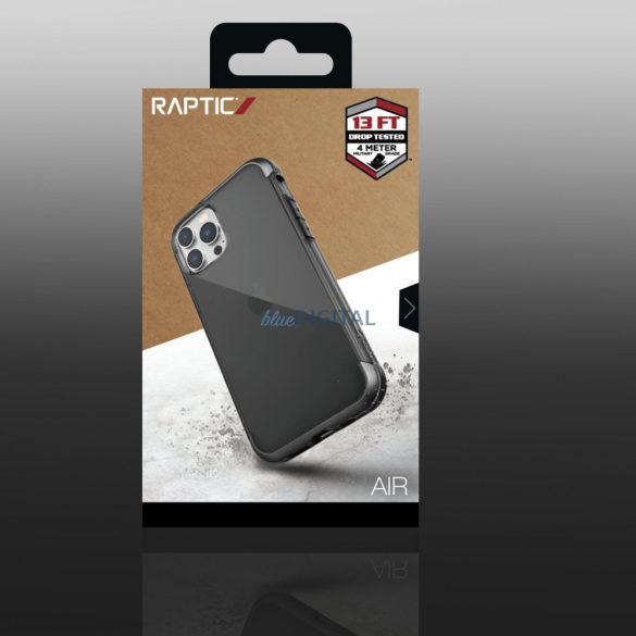 Raptic X-Doria Air tok iPhone 14 Pro Max Armor tok fekete