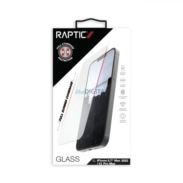 Raptic Full Glass iPhone 14 Plus teljes képernyő edzett üveg