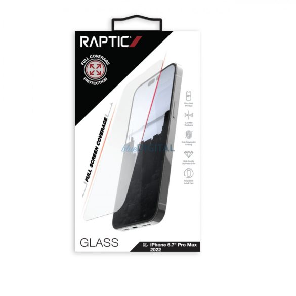Raptic X-Doria Full Glass edzett üveg iPhone 14 Pro Max