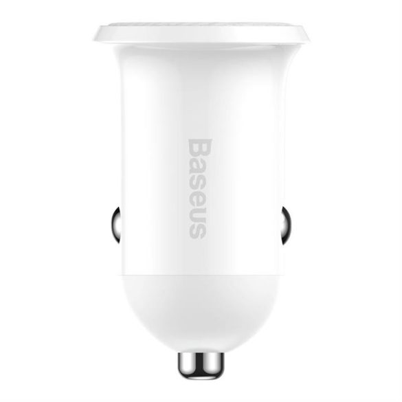 Baseus Grain Pro autós töltő 2 USB 4,8 fehér (CCALLP-02)