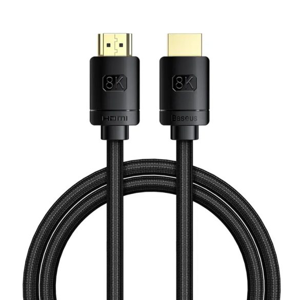 Baseus High Definition Series 8K HDMI - HDMI kábel 1m - fekete