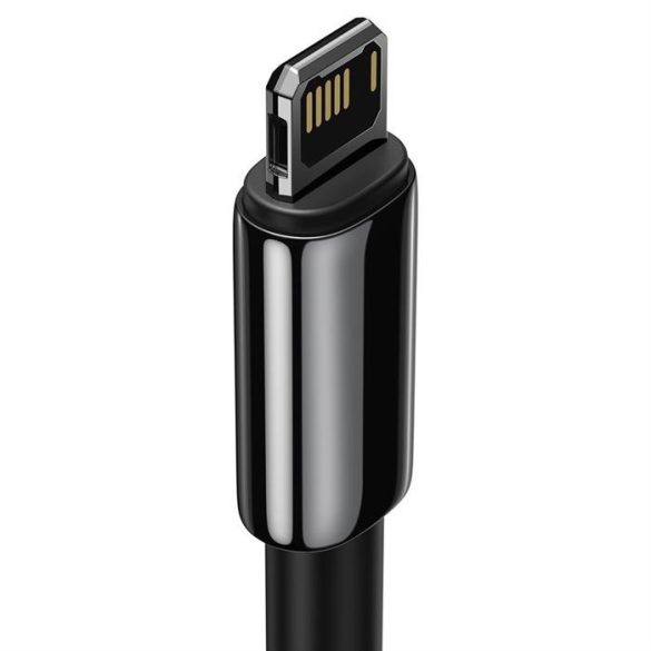 Baseus Tungsten USB - Lightning kábel 2,4 A 1 m fekete (CALWJ-01)