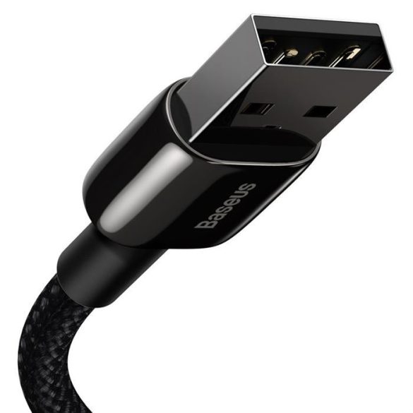 Baseus Tungsten USB - Lightning kábel 2,4 A 2 m fekete (CALWJ-A01)