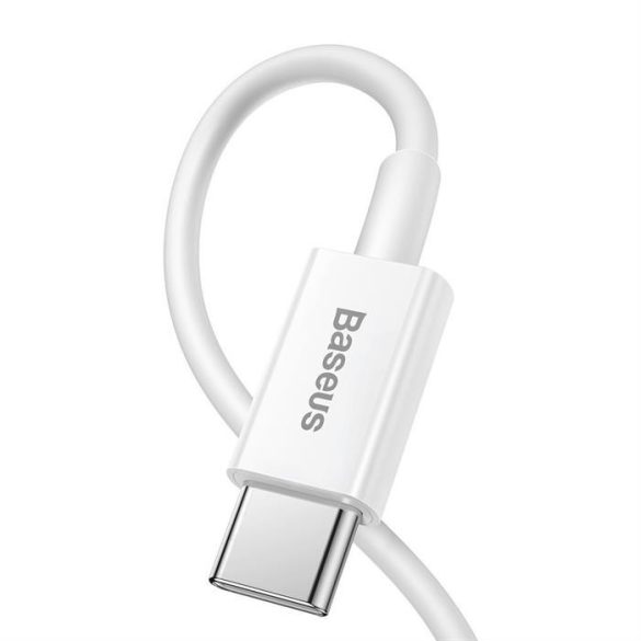 Baseus Superior kábel Type-c USB - Lightning Power Delivery 20 W 1 m White (CATLYS-A02)