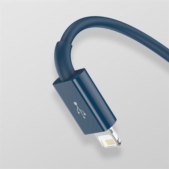 Baseus Superior kábel USB - Lightning / micro USB / USB Type 3,5 A 1,5m Blue (CAMLTYS-03)