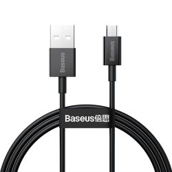   Baseus Superior Series USB - micro USB gyors töltés adatkábel 2A 1m fekete (CAMYS-01)