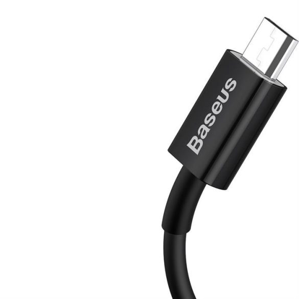 Baseus Superior Series USB - micro USB gyors töltés adatkábel 2A 1m fekete (CAMYS-01)