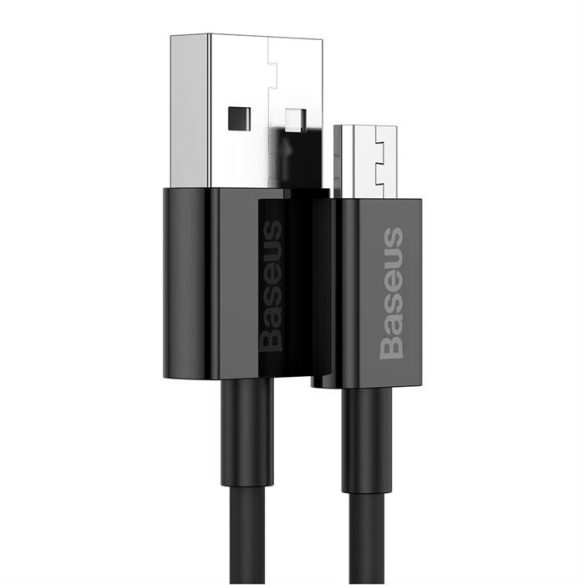 Baseus Superior Series USB - micro USB gyors töltés adatkábel 2A 1m fekete (CAMYS-01)