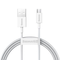   Baseus Superior Series USB - Micro USB Gyors töltő adatkábel 2a 1m fehér (Camys-02)