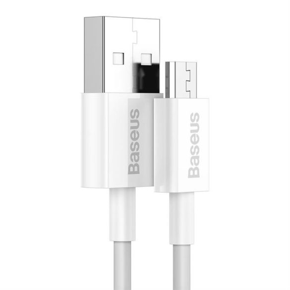 Baseus Superior Series USB - Micro USB Gyors töltő adatkábel 2a 1m fehér (Camys-02)