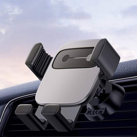 Baseus Cube Gravity Car Mount Air Vent Phone Bracket tartó fekete (SUYL - FK01) telefon tok telefontok