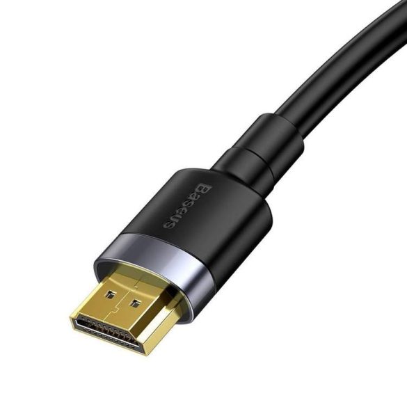 Baseus Cafule HDMI 2.0 kábel 4K 60 Hz 3D 18 Gbit 2 m fekete (CADKLF-F01)