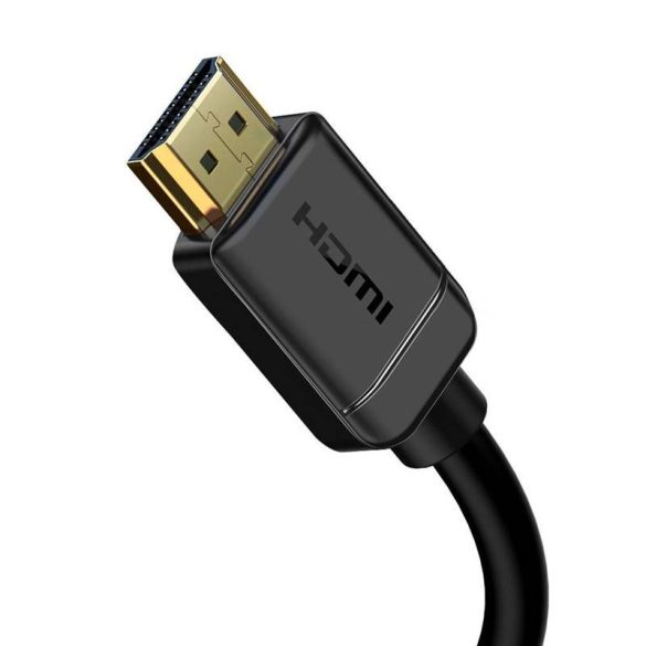 Baseus HDMI 2.0 kábel 4K 60 Hz 3D HDR 18 Gbit 1 m fekete (CAKGQ-A01)