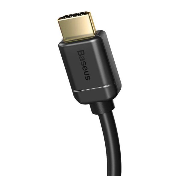 Baseus HDMI 2.0 kábel 4K 60 Hz 3D HDR 18 Gbit 1 m fekete (CAKGQ-A01)