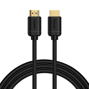 Baseus HDMI 2.0 kábel 4K 60 Hz 3D HDR 18 Gbit 2 m fekete (CAKGQ-B01)