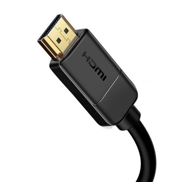 Baseus HDMI 2.0 kábel 4K 60 Hz 3D HDR 18 Gbit 3 m fekete (CAKGQ-C01)