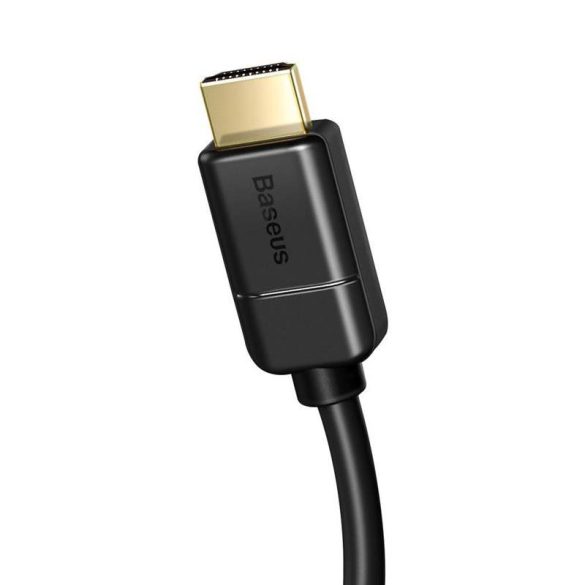 Baseus HDMI 2.0 kábel 4K 60 Hz 3D HDR 18 Gbit 3 m fekete (CAKGQ-C01)