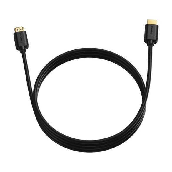 Baseus HDMI 2.0 kábel 4K 60 Hz 3D HDR 18 Gbit 3 m fekete (CAKGQ-C01)