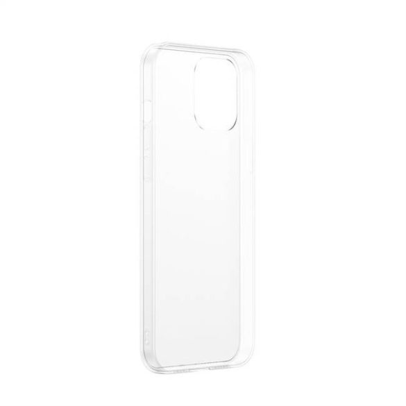 Baseus tejüveg tok Kemény tok rugalmas kerettel iPhone 12 Pro Max White (WIAPIPH67N-WS02) telefontok