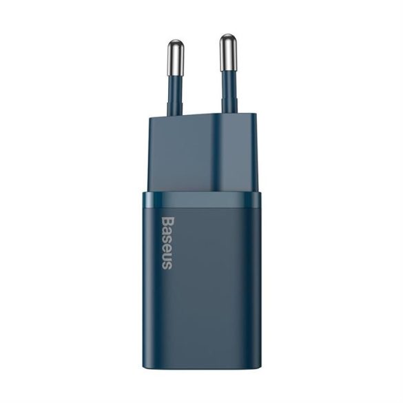 Baseus Super Si 1C gyors hálózati töltő USB-C 20 W Power Delivery kék (CCSUP-B03)