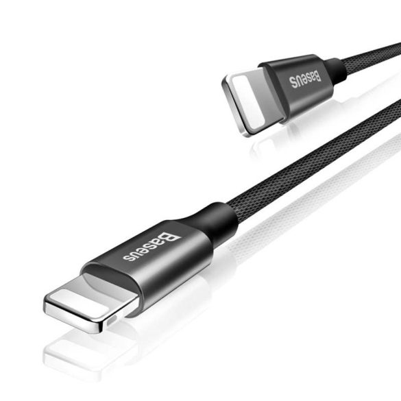 Baseus Yiven USB / Lightning kábel anyaga Braid 1,2m fekete (CALYW-01)